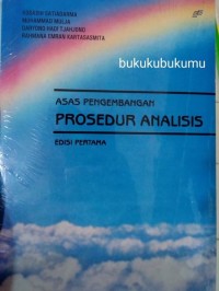 Image of asas pengembangan prosedur analisis