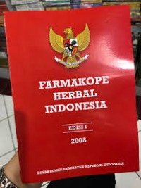 Image of FARMAKOPE HERBAL INDONESIA edisi 1