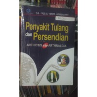 Image of PENYAKIT TULANG DAN PERSENDIAN : arthritis atau arthalgia