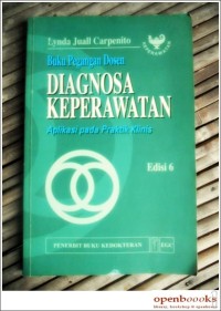 Image of DIAGNOSA KEPERAWATAN: Aplikasi pada praktik klinis