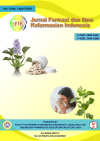 Image of E-JURNAL  Farmasi dan Ilmu Kefarmasian Indonesia (Pharmacy and Pharmaceutical Sciences Journal)