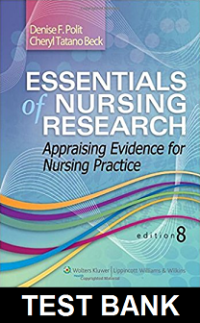 Image of Essentials of Nursing Research: appraising evidence for nursing practice