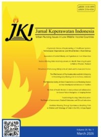 Image of E-JURNAL KEPERAWATAN INDONESIA