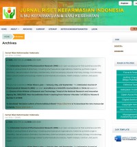 Image of E-Jurnal Riset Kefarmasian Indonesia