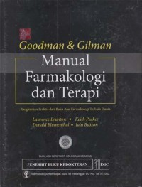 Image of Goodman & Gilman Manual Farmakologi dan Terapi