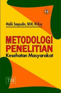 Image of Metodologi  Penelitian Kesehatan Masyarakat