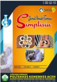 Image of E-JURNAL ILMIAH FARMASI SIMPLISIA