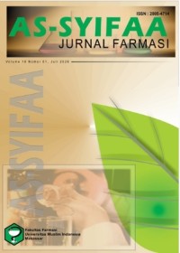 Image of E-JURNAL  AS-SYIFAA JURNAL FARMASI