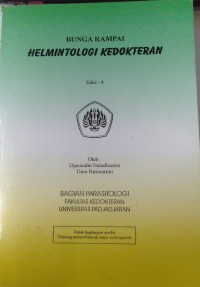 Image of Bunga Rampai Helmintologi Kedokteran