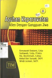 Image of Asuhan keperawatan klien dengan gangguan jiwa