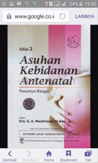 Image of ASUHAN KEBIDANAN ANTENATAL 2