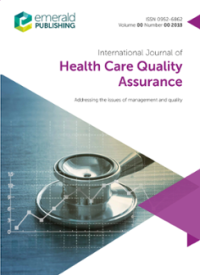 Image of nternational Journal of Health Care Quality Assurance