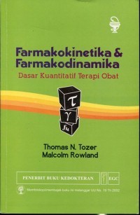 Image of Farmakokinetika & Farmakoginetika dasar kuantitatif terapi obat