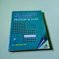 Image of Manajemen Kualitas Produk dan Jasa