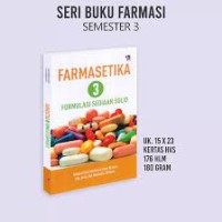 Image of farmasetika 3: formulasi sediaan solid
