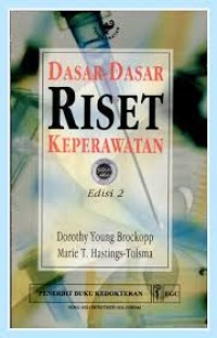 Image of DASAR-DASAR RISET KEPERAWATAN