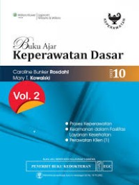 Image of Buku Ajar Keperawatan Dasar Vol 2