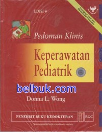 Image of PEDOMAN KLINIS KEPERAWATAN PEDIATRIK