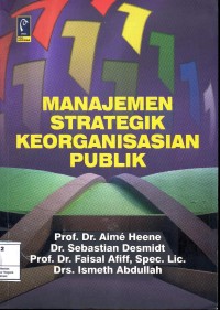 Image of Manajemen strategik keorganisasian publik